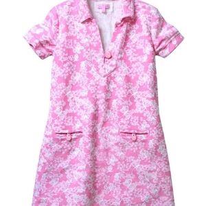 Lilly Pulitzer Pink Floral Swim Cover Up XS